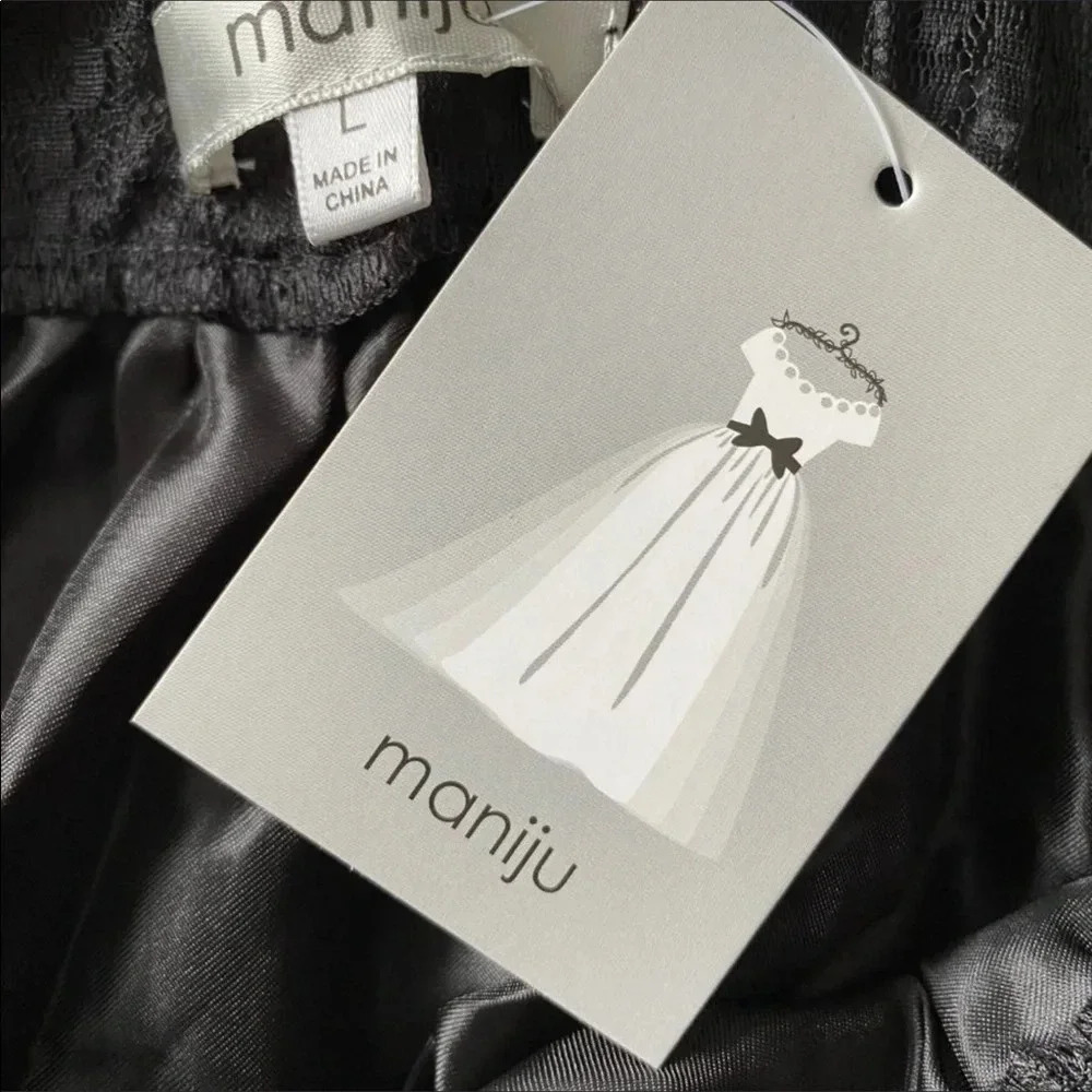 Maniju Lace/Mesh Tulle Skirt - Picture 7 of 9